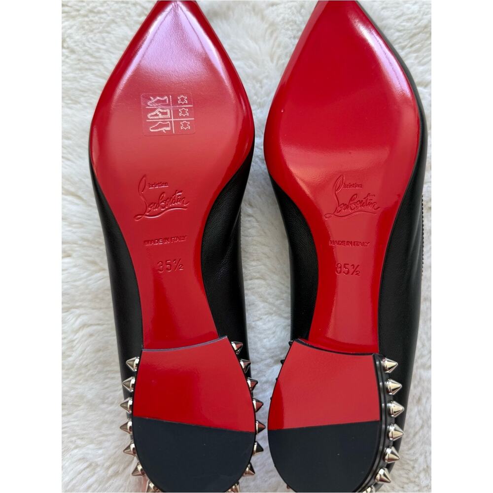 NEW!!! Christian Louboutin women flat shoes size 35,5 EU Authentic - Picture 4 of 6